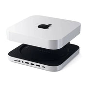 Satechi Aluminium USB-C Stand Hub for Mac Mini (Silver)